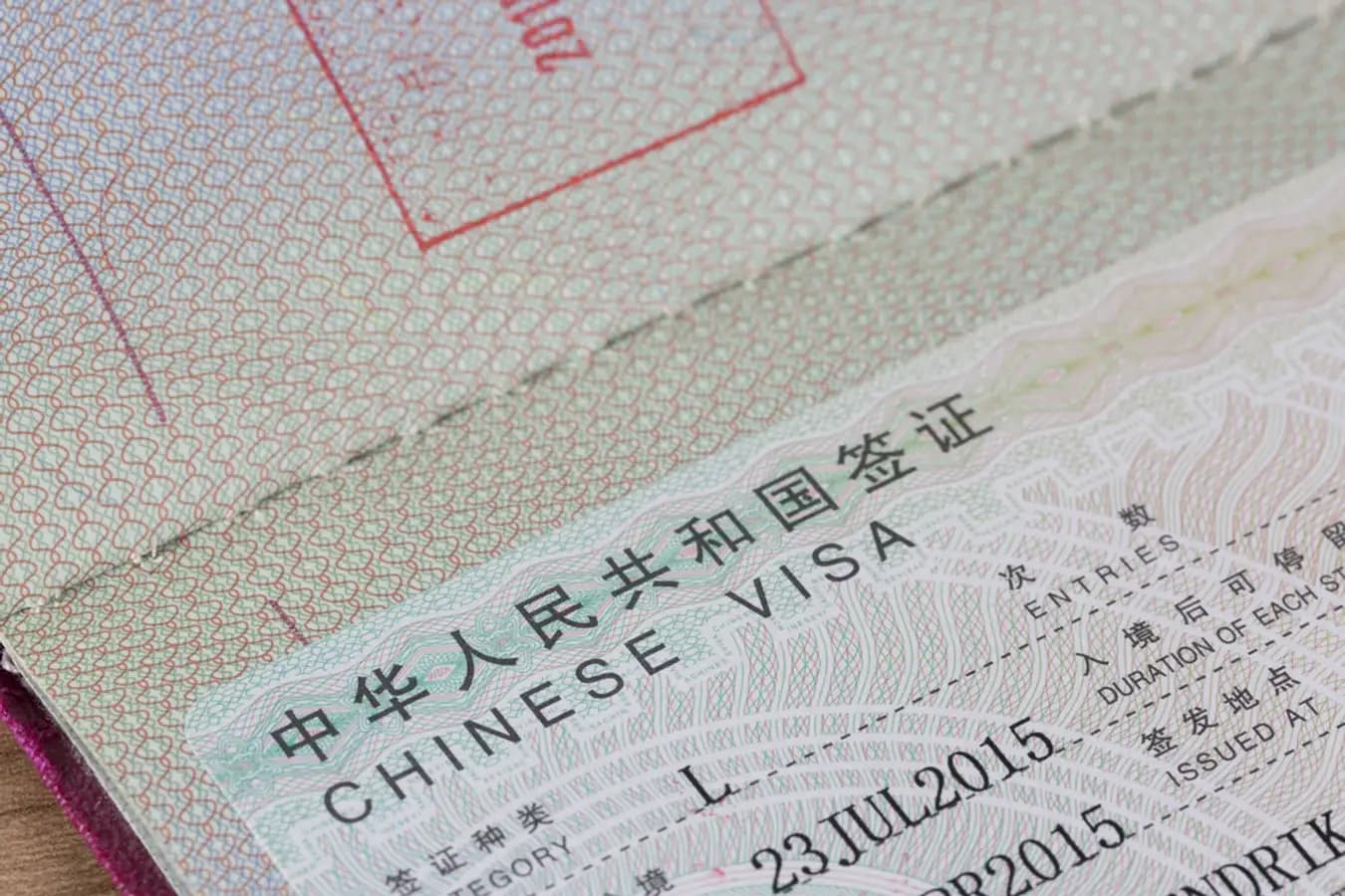 Điều kiện xin Visa du lịch Trung Quốc